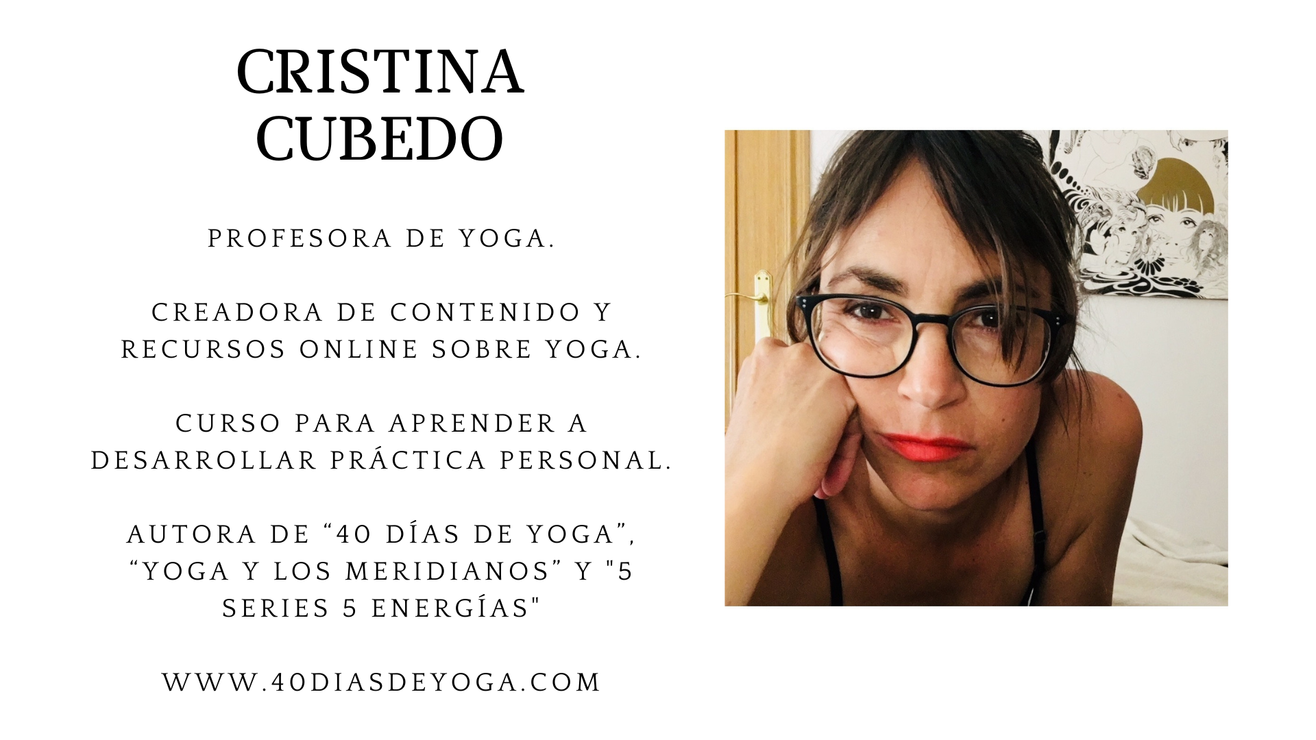 biografía autora ebook yoga dinámico