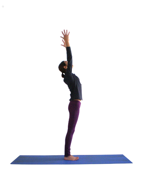 posturas de yoga Urdhva Hasta Tadasana