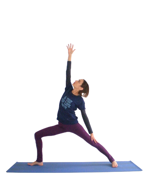 posturas de yoga Variante de Virabhadrasana II